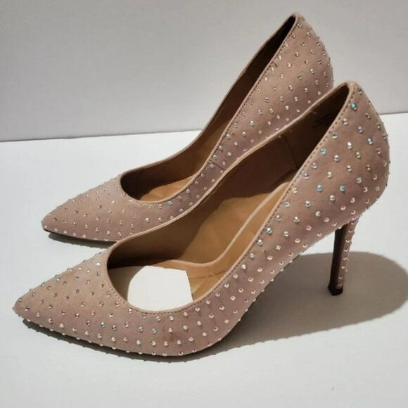 Women's heels Rhinestone Size 10 - Picture 2 of 2